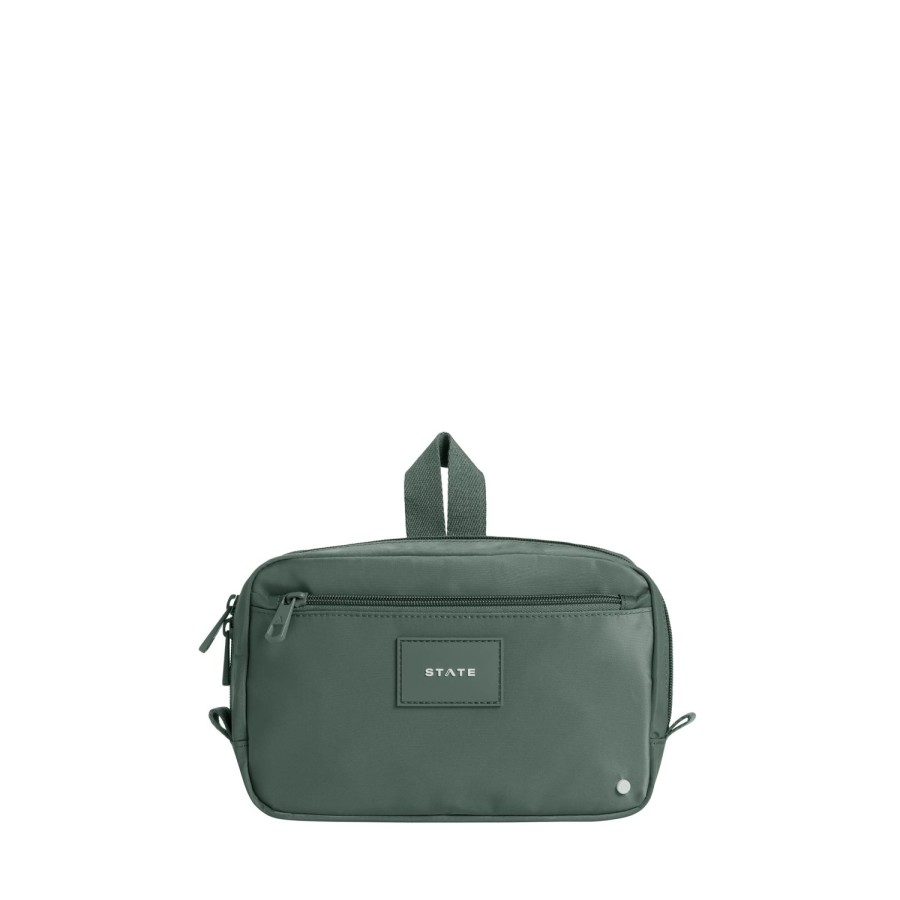 Adults STATE Bags | Hart Toiletry Kit Olive