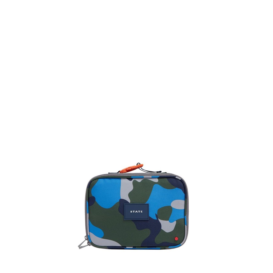 Kids STATE Bags | Rodgers Lunch Box Navy/Heather